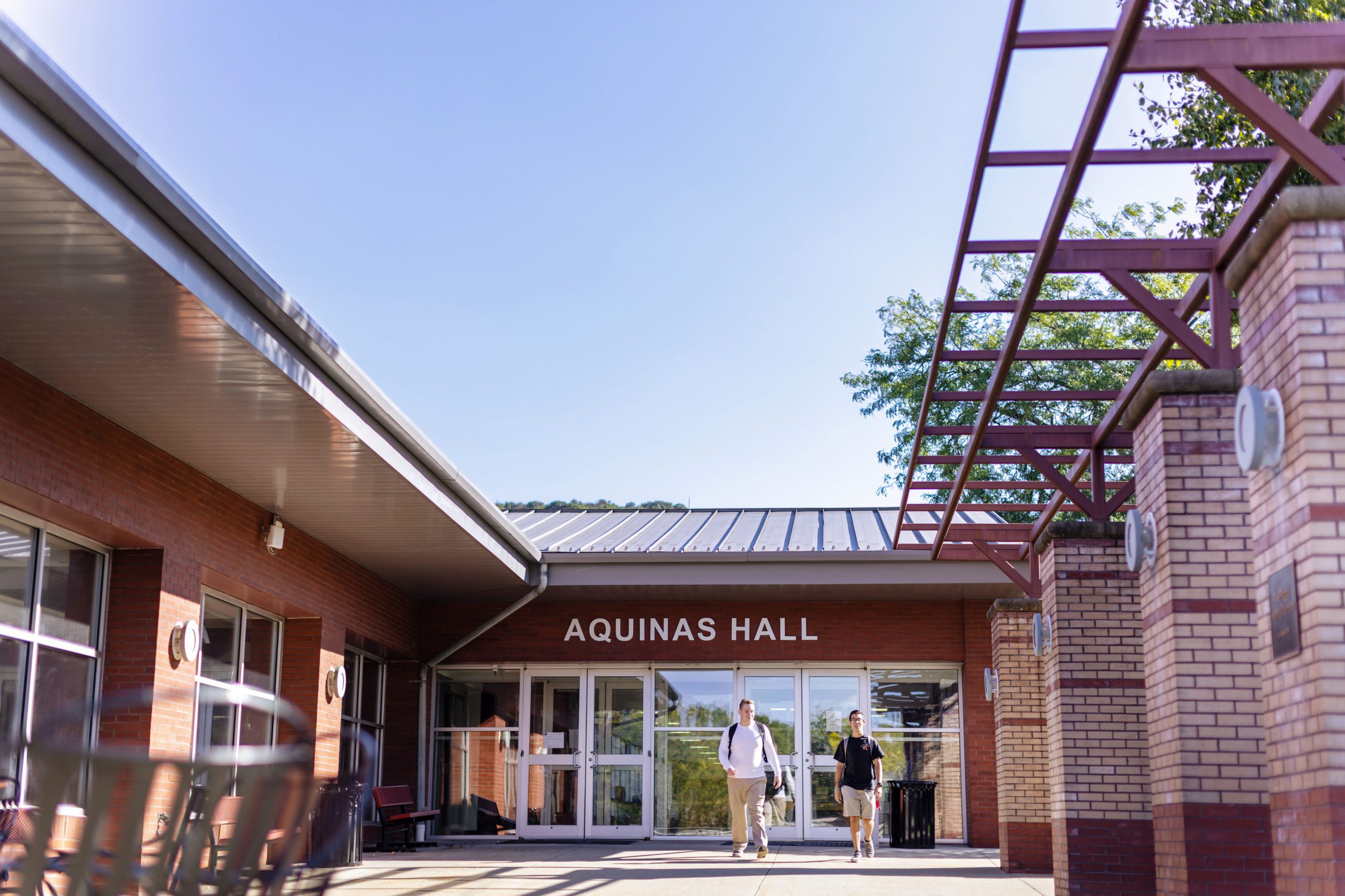 Aquinas Hall exterior