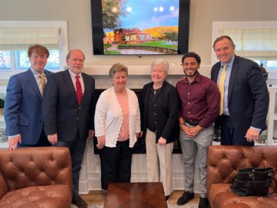 Sr. Peggy Scarano at St. Thomas Aquinas College