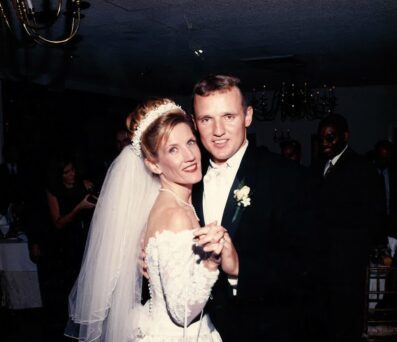 Wedding Photo President Ken Daly and Mrs. Laurie Daly