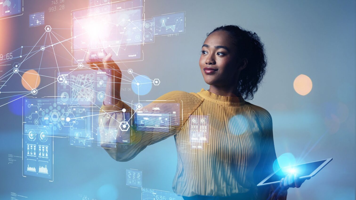 student using artificial intelligence