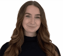 Meghan smiling