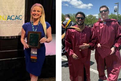 Admissions team accolades