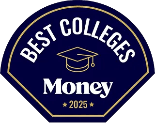 Best Colleges Money 2025 logo