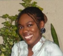 Trenyce smiling