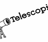 Telescopic! text and image of telescope