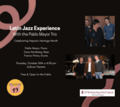 Latin Jazz Experience with the Pablo Mayor Trio